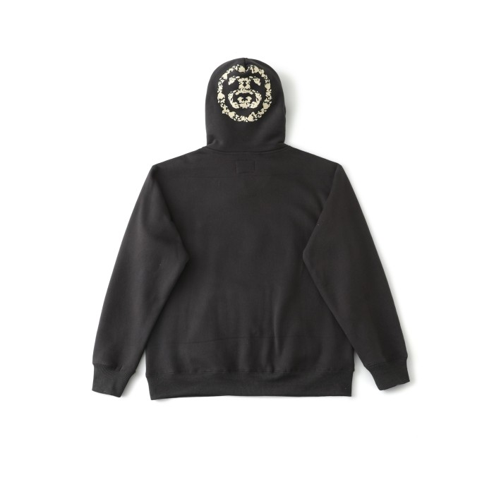 1:1 quality version Vintage light luxury, distressed washed, daily commuting hooded sweater 29062658