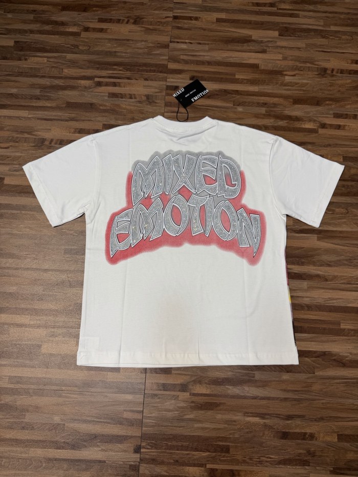 American-style dark apocalyptic punk light luxury daily commuting short-sleeved shirt 2 colors 29068945