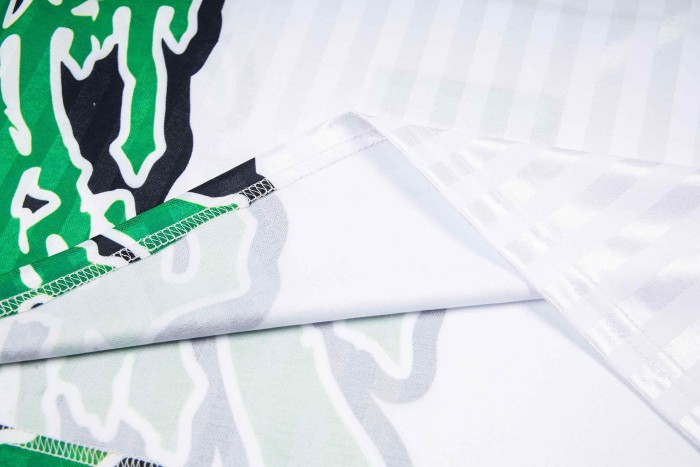 Loose Fit Trapstar Football Jersey with 25 Number & Green Abstract Print Shirt 3 colors 29069431