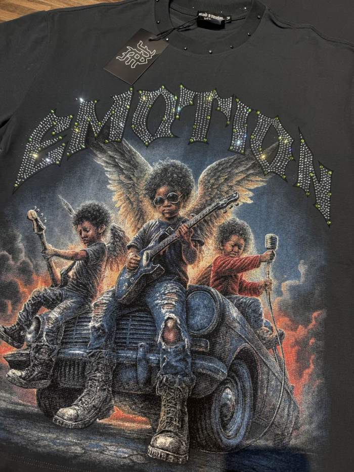 Vintage rock band  Angel Children  vintage car scene T-shirt 2 colors 29069228