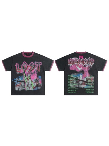 Niche Liberty Goddess City Tour Graffiti T-shirt 29069436