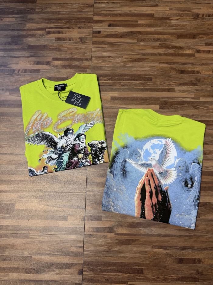 American-style dark desert religious short-sleeved shirt 2 colors 29068952
