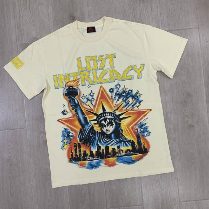 American-style neon retro city-exclusive daily commuting short-sleeved shirt 29077330