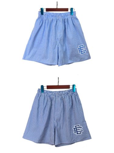 1:1 quality version Blue Fine Vertical Striped Shorts 2 colors 29077476