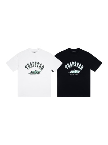 Jets Football Style Tee with Gothic Trapstar & Jets Logo T-Shirt 2 colors 29077298