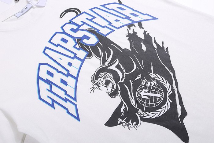 Streetwear Tee with Blue Arch Logo & Black Panther Print T-Shirt 2 colors 29077362