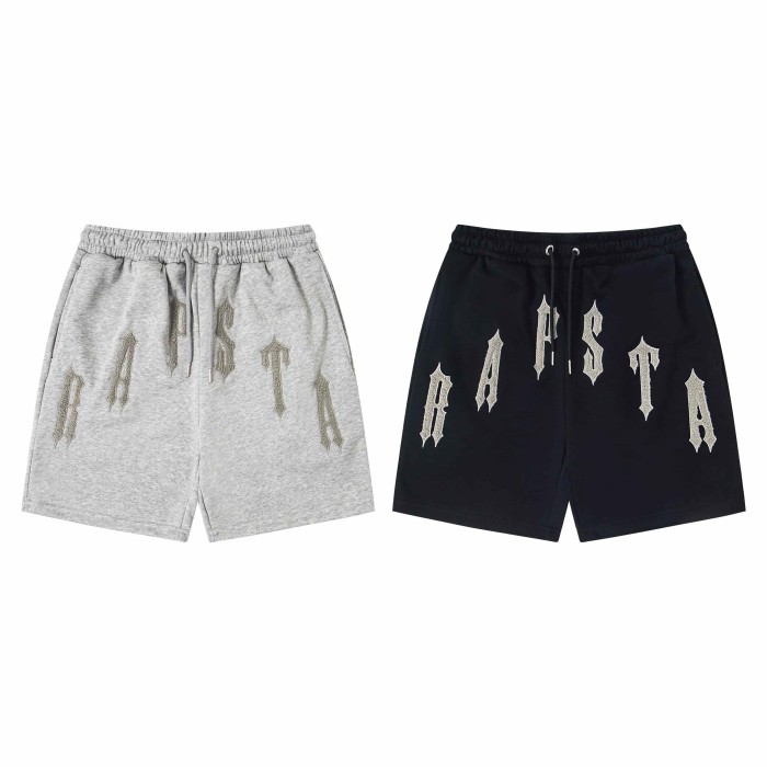 Letter Towel Embroidery Logo Loose Casual Drawstring Shorts 2 colors 29077463