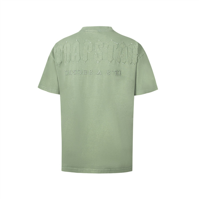 Oversized Retro Washed Streetwear Tee with Subtle  T  Logo Embroidery T-Shirt 3 colors 29077365