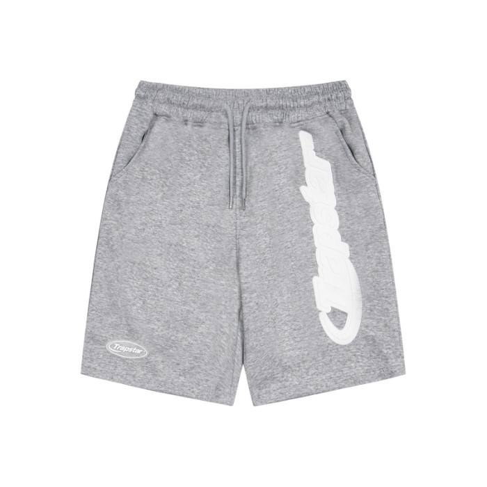 Loose Streetwear Sweat 3D Raised Logo Print & Drawstring Waist 3 colors Shorts 29077481