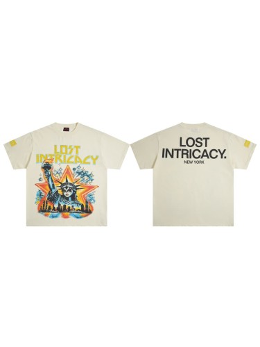 American-style neon retro city-exclusive daily commuting short-sleeved shirt 29077330