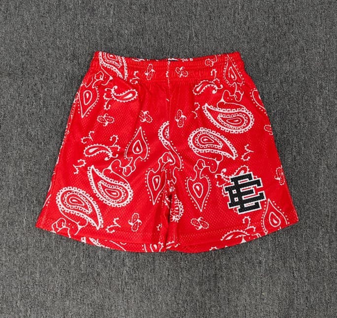 1:1 quality version Printed Cashew Flower Logo Shorts 8 colors
