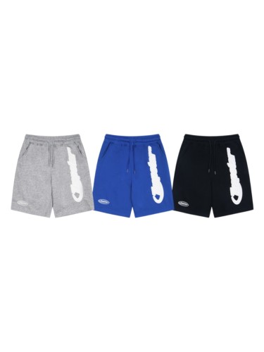 Loose Streetwear Sweat 3D Raised Logo Print & Drawstring Waist 3 colors Shorts 29077481