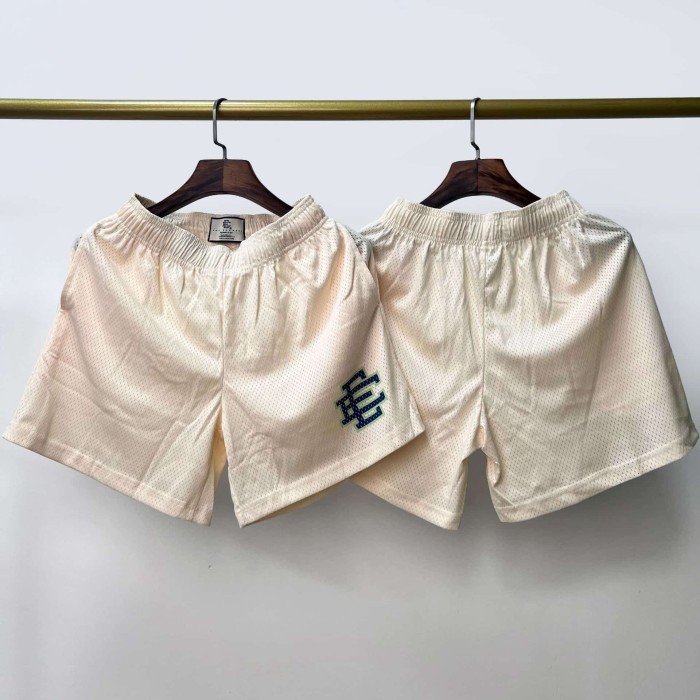 1:1 quality version Light Base Dual-Color Logo Mesh Shorts 6 colors 29077535