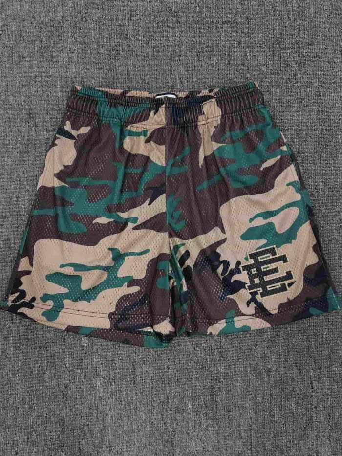 1:1 quality version 28209188 Two-Tone Camouflage Printed Breathable Shorts 7 colors
