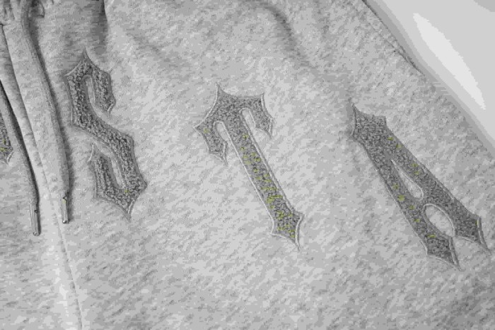 Letter Towel Embroidery Logo Loose Casual Drawstring Shorts 2 colors 29077463
