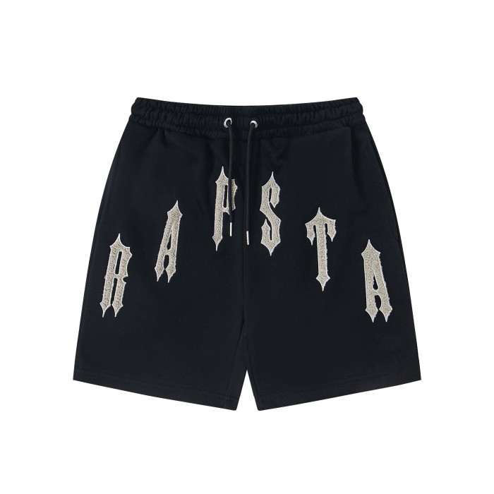 Letter Towel Embroidery Logo Loose Casual Drawstring Shorts 2 colors 29077463