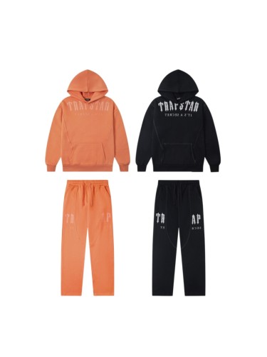 Letter Logo High Street Fleece Lined Hoodie & Pants Set 2 colors 29077548