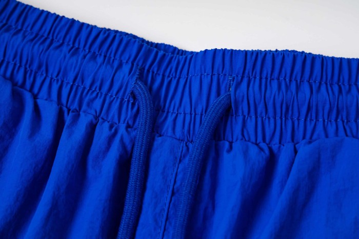 Color Block Logo Loose Casual Quick Dry Drawstring Five-point Shorts 3 colors 29077478