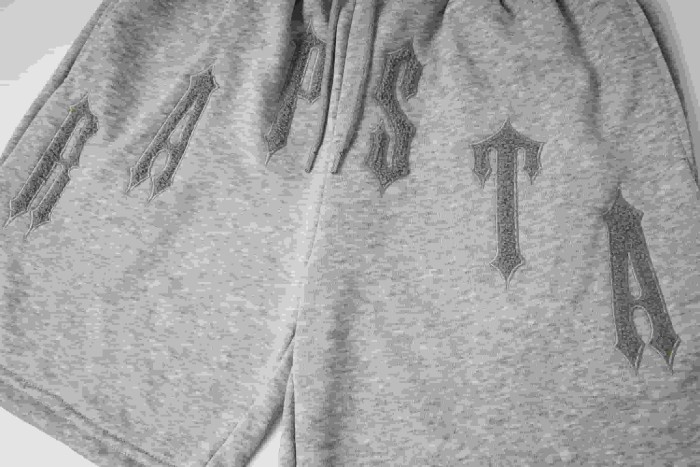 Letter Towel Embroidery Logo Loose Casual Drawstring Shorts 2 colors 29077463