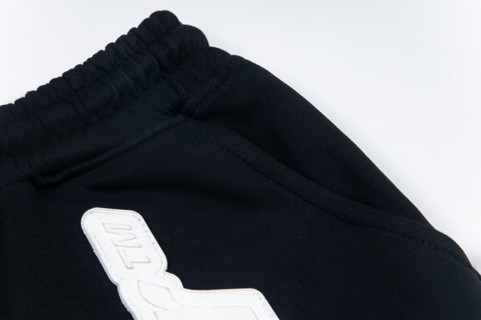 Loose Streetwear Sweat 3D Raised Logo Print & Drawstring Waist 3 colors Shorts 29077481