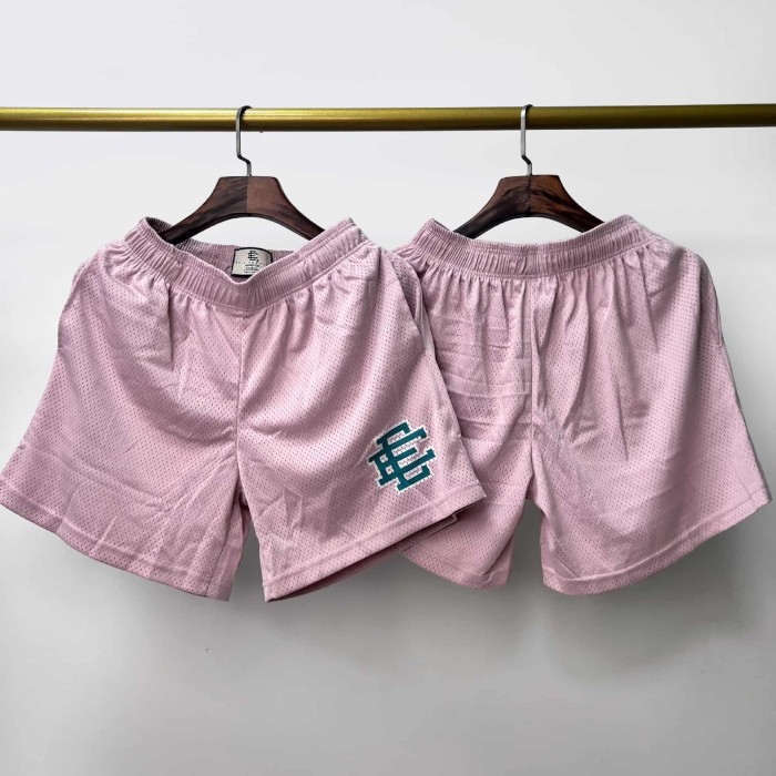 1:1 quality version Light Base Dual-Color Logo Mesh Shorts 6 colors 29077535