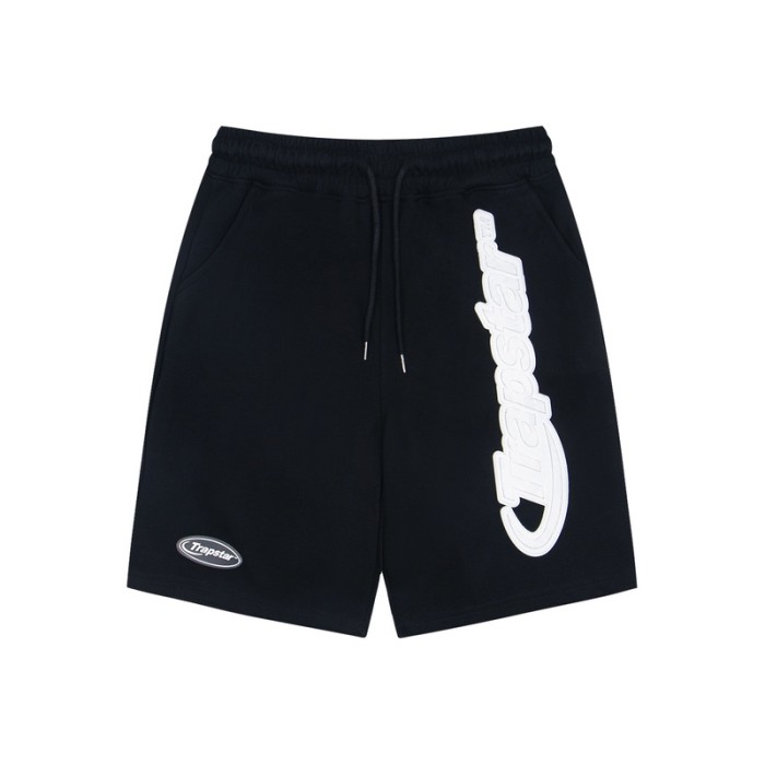 Loose Streetwear Sweat 3D Raised Logo Print & Drawstring Waist 3 colors Shorts 29077481