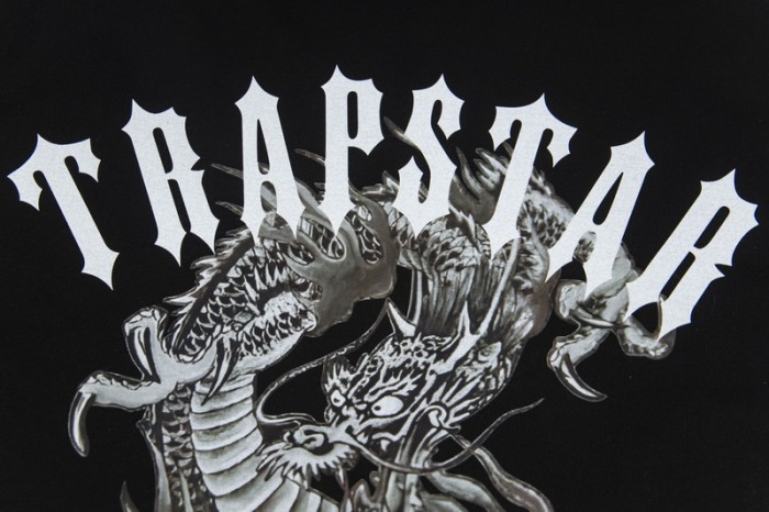Oversized Edgy Streetwear Gothic Letter & Dragon Print T-shirt 2 colors 29077768