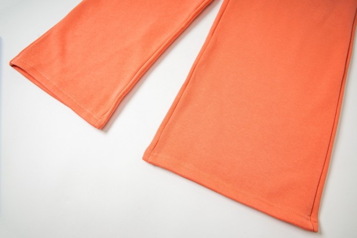 Letter Logo High Street Fleece Lined Hoodie & Pants Set 2 colors 29077548