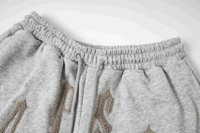 Letter Towel Embroidery Logo Loose Casual Drawstring Shorts 2 colors 29077463