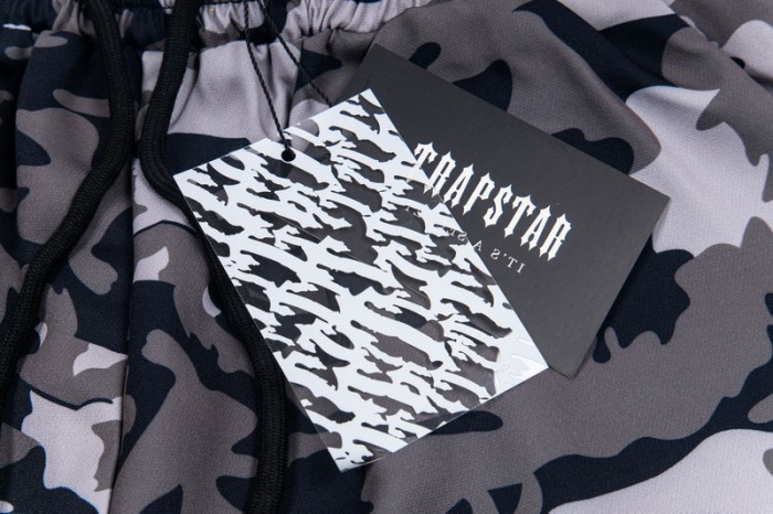 American Street Style Trapstar Camo Print Elastic Waist Shorts 2 colors 29080679