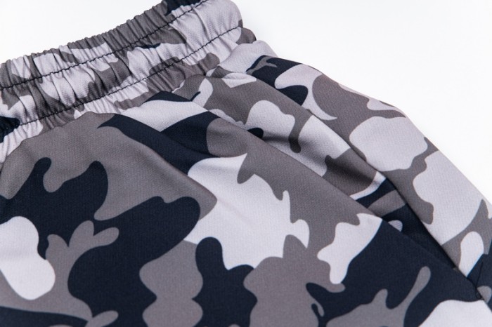 American Street Style Trapstar Camo Print Elastic Waist Shorts 2 colors 29080679