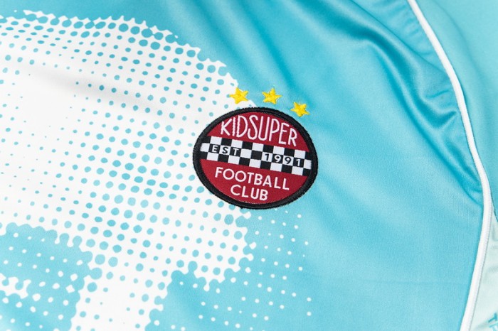 Oversized American Street Style Trapstar X Kidsuper Studios Printed Jersey T-Shirt 2 colors 29080631