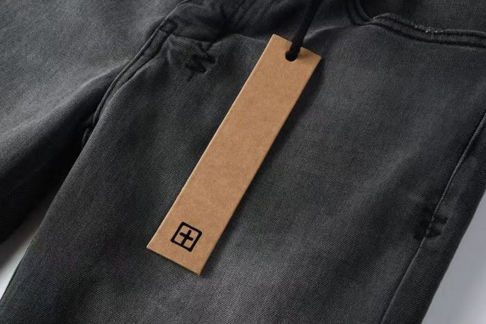 1:1 quality version Charcoal Vintage Cat Whisker Slim Fit Jeans 29080462