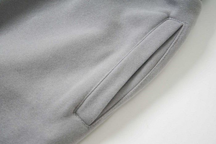 Arm Printed Letter Logo High Street Loose Fleece Hoodie & Pants Set 2 colors 29077507