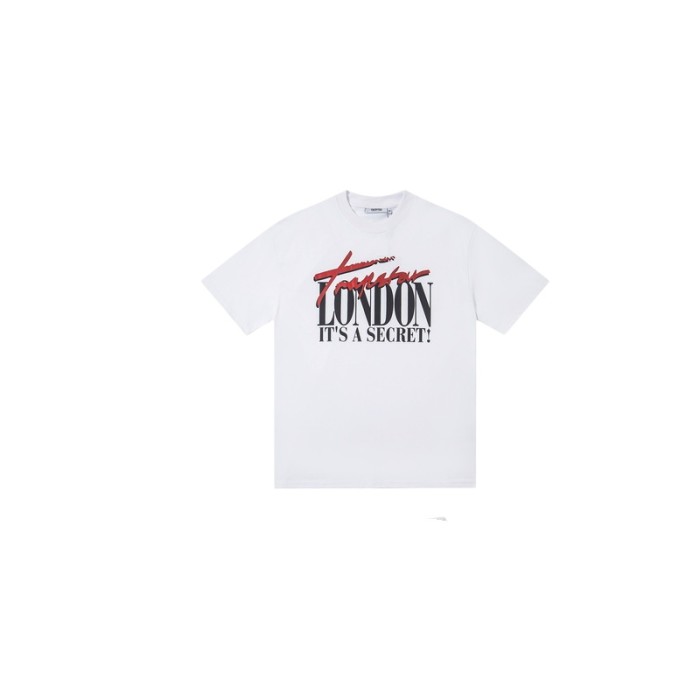 American Trend Printed Letter Heavyweight Tee & Shorts Set 3 colors 29080282