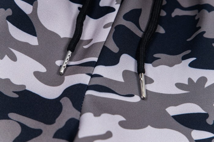 American Street Style Trapstar Camo Print Elastic Waist Shorts 2 colors 29080679