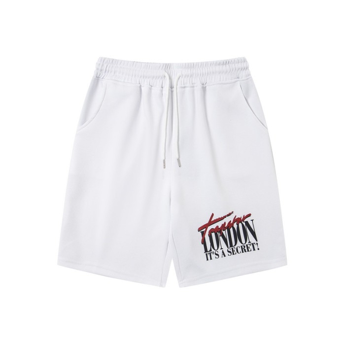 American Trend Printed Letter Heavyweight Tee & Shorts Set 3 colors 29080282