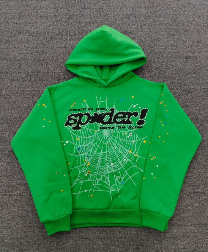 Spider Web Logo Foam Print Hoodie 84 colors 29079913