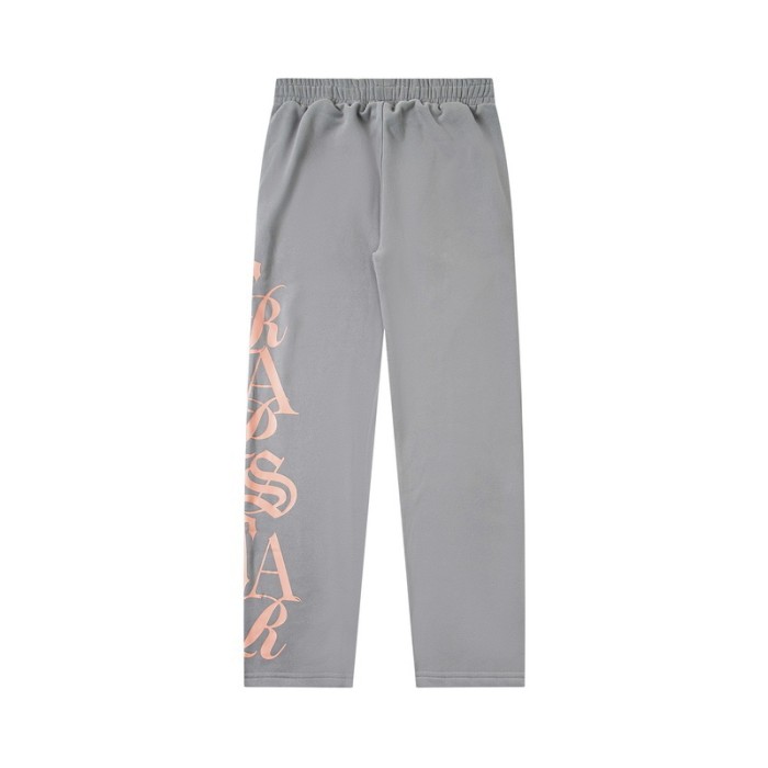 Arm Printed Letter Logo High Street Loose Fleece Hoodie & Pants Set 2 colors 29077507