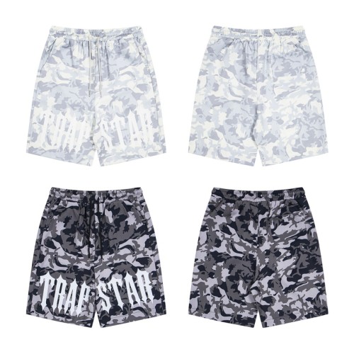 American Street Style Trapstar Camo Print Elastic Waist Shorts 2 colors 29080679