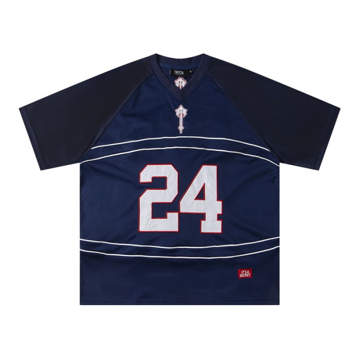 American Street Style 24 Printed Mesh Basketball Jersey Tee & Shorts Set 3 colors 29080466