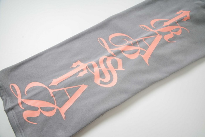 Arm Printed Letter Logo High Street Loose Fleece Hoodie & Pants Set 2 colors 29077507