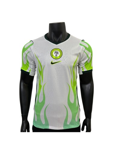 2026/2027 Nigeria White Flame Green Eagle Away Authentic Jersey 29082275