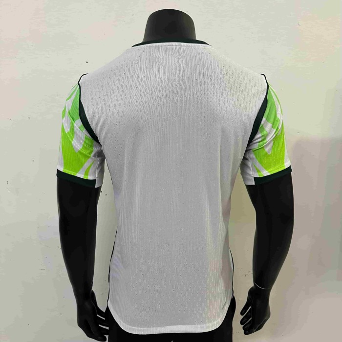 2026/2027 Nigeria White Flame Green Eagle Away Authentic Jersey 29082275