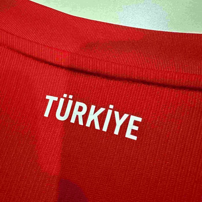 2026/2027 Turkey Red Pattern Star Moon Away Replica Jersey 29082264