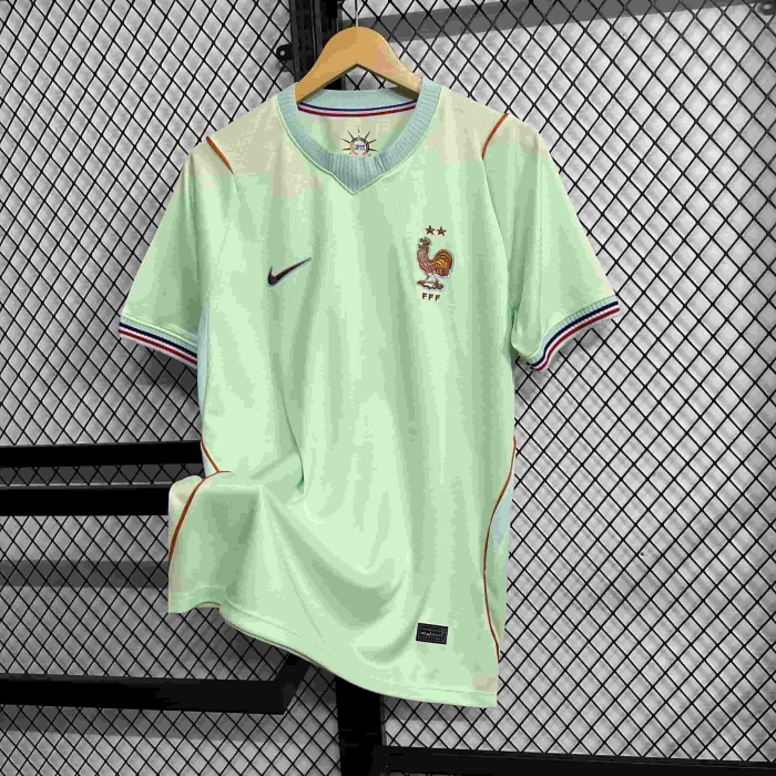 2026/2027 France Mint Green Away Replica Jersey 29082265