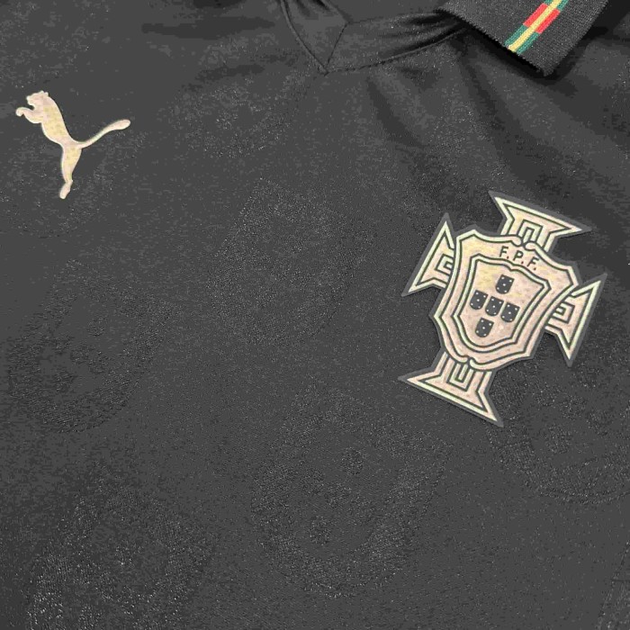 2026/2027 Portugal Black Panther Special Edition Authentic Jersey 29082277