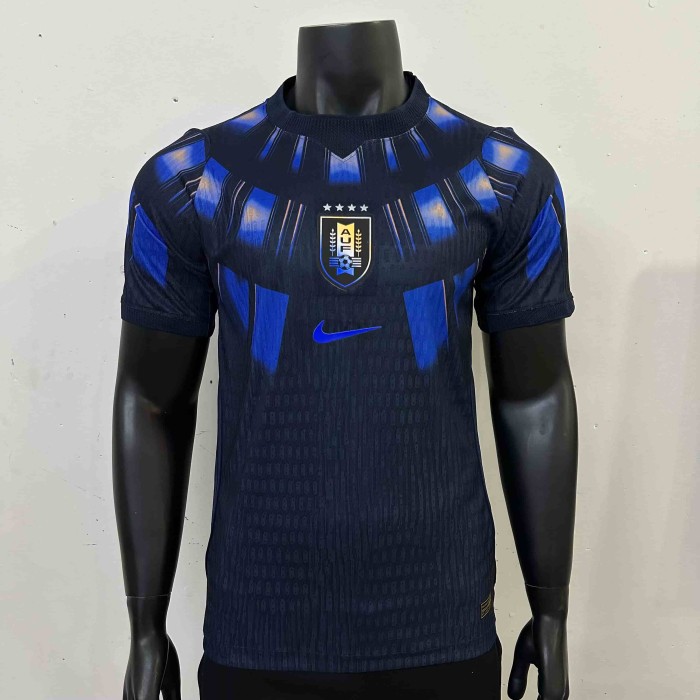 2026/2027 Uruguay Marvel Black Panther Away Jersey 2 Kind 29085326