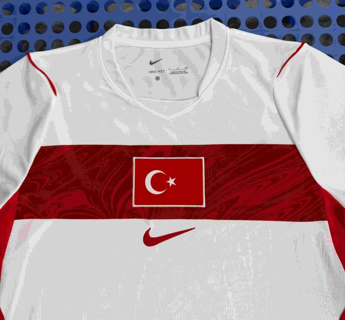 2026/2027 Turkey Star And Moon Marble Home Jersey 2 Kind 29085325