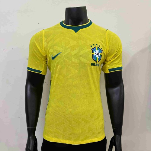 2026/2027 Brazil Lemon Yellow Home Jersey 2 Kind 29085313